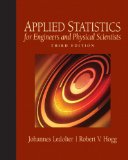 Applied Statistics for Engineers and Physical Scientists  cover art