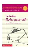 Reading Guide to Sarah, Plain and Tall 2004 9780439297981 Front Cover