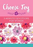 Choose Joy: 3-Minute Devotions for Women  9781634099981 Front Cover