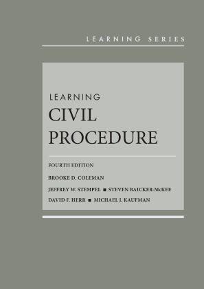    LEARNING CIVIL PROCEDURE-W/ACCESS  9781647084981 Front Cover