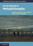 Introduction to Metaphilosophy  9780521175982 Front Cover