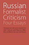 Russian Formalist Criticism 2nd 9780803239982 Front Cover