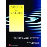 Skills and Values---Trusts and Estates  cover art