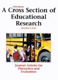 Cross Section of Educational Research Journal Articles for Discussion and Evaluation cover art