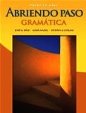 Abriendo Paso: Gramatica Second Edition 2007c Gramatica (Cloth)  9780131660984 Front Cover