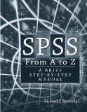 SPSS from A to Z A Brief Step-By-Step Manual cover art