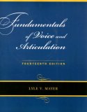 Fundamentals of Voice and Articulation 14th 9780073342986 Front Cover