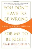 You Don't Have to Be Wrong for Me to Be Right Finding Faith Without Fanaticism cover art