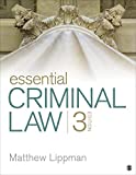 Essential Criminal Law 3rd 9781544355986 Front Cover