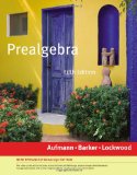 Prealgebra, Enhanced Edition (with Enhanced WebAssign 1-Semester Printed Access Card) 5th 2009 9781439047989 Front Cover