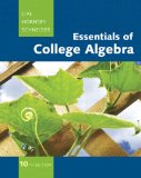 Essentials of College Algebra 10th 9780321664990 Front Cover