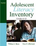 Adolescent Literacy Inventory, Grades 6-12  cover art
