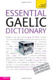 Essential Gaelic Dictionary  9781444103991 Front Cover