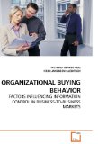 Organizational Buying Behavior 2009 9783639221992 Front Cover