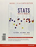 Stats: Data and Models, Books a La Carte Edition cover art
