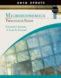 Microeconomics Principles and Policy, Update 2010 Edition 11th 2010 9781439038994 Front Cover