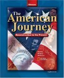 American Journey Reconstruction to the Present  9780078653995 Front Cover