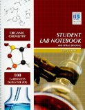 Organic Chemistry Student Lab Notebook cover art