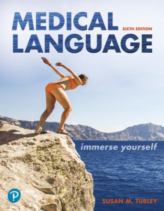     MEDICAL LANGUAGE:IMMERSE YOURSELF  9780138052997 Front Cover
