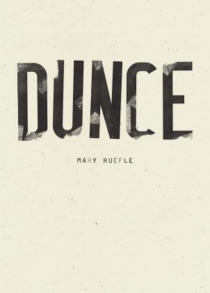 Dunce  9781940696997 Front Cover