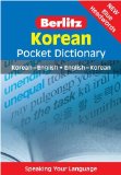Berlitz Korean Pocket Dictionary 2012 9789812681997 Front Cover