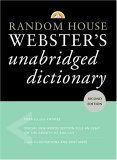 Random House Webster's Unabridged Dictionary  cover art