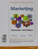 Marketing: Real People, Real Choices; Student Value Edition cover art