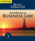 Introduction to Business Law 3rd 2009 9780324826999 Front Cover