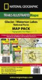 Glacier and Waterton Lakes National Parks [Map Pack Bundle] 2021st 9781597753999 Front Cover